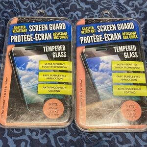 Shatter Resistant Tempered Glass Screen Protector for iPhone -X & XS & 11 Pro